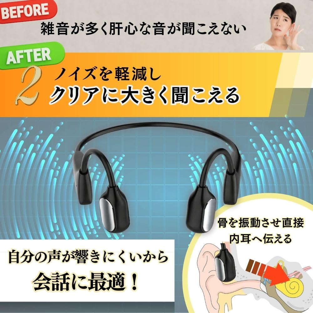 MIMIKKO みみっこ 骨伝導集音器 Amazon.co.jp: 【MIMIKKO みみっこ集音器】集音器 骨伝導 しゅうおんき